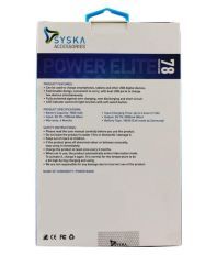 Syska Power ELITE 78 7800 mAh Li-Polymer Power Bank