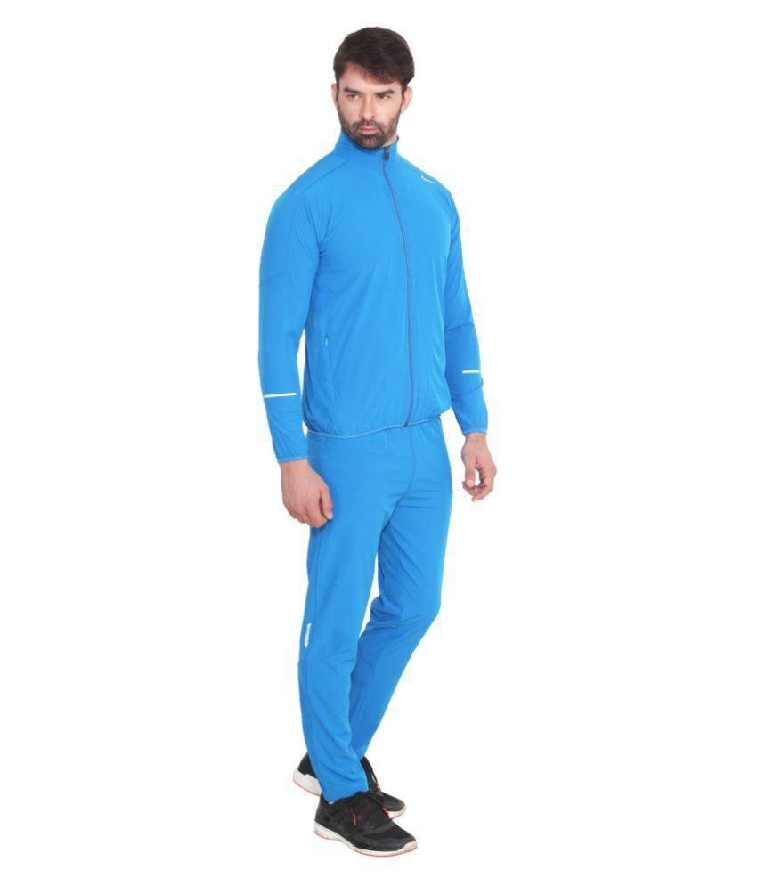 blue nike tracksuit