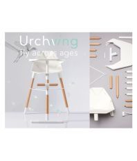 Farlin White Urchwing Chair