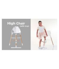 Farlin White Urchwing Chair