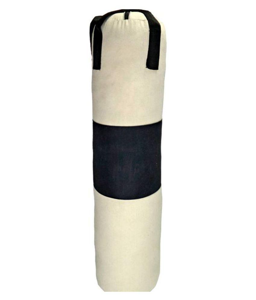 Monika Sports White Boxing Heavy Bags With Pair of Handwraps Buy