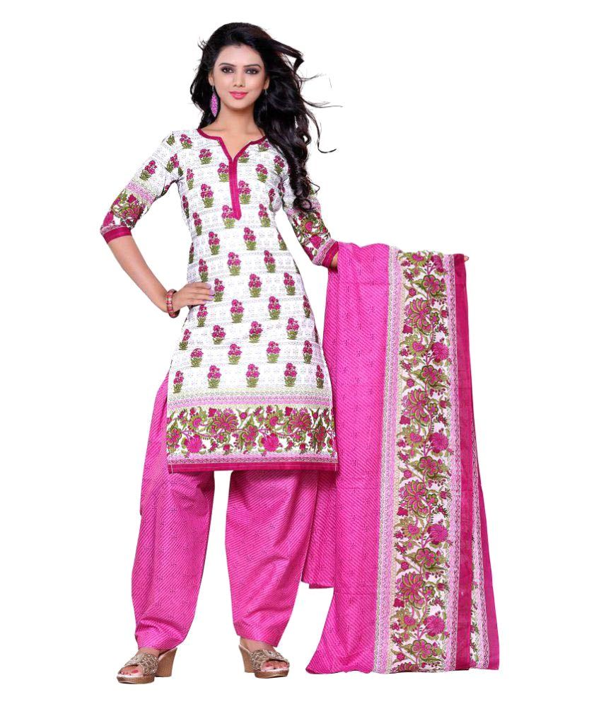 SHREE GANESH PRESENTS PANCHI VOL 4 PURE COTTON FANCY PATIYALA STYLE READYMADE DRESS - Bandhani 