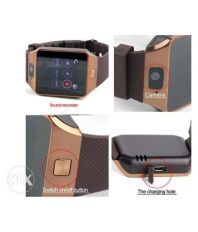 E-Comfort Black Smart Watches With Call Function