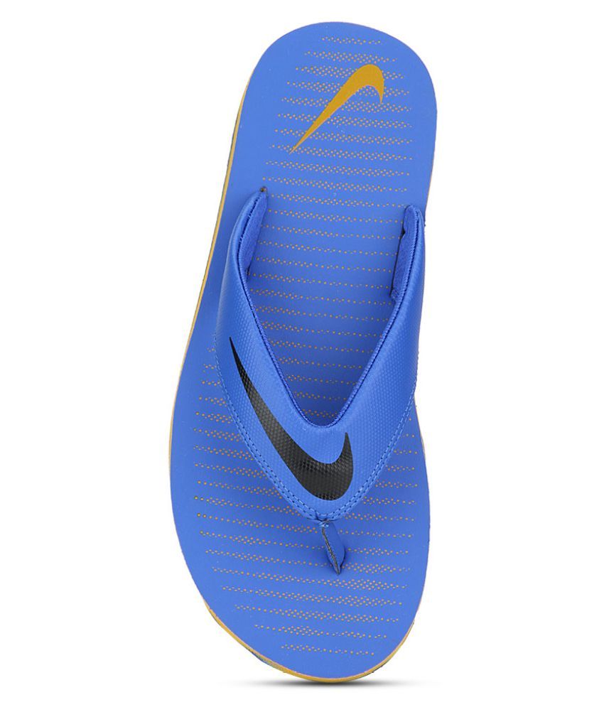 women's nike navy blue flip flops