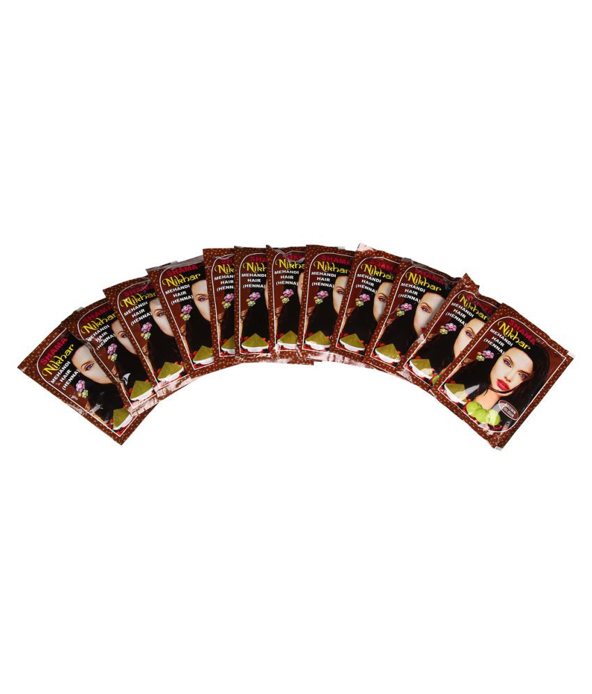 Shama Nikhar Pack of 12 Sachet Each 45g Natural Henna 500 gm: Buy Shama  Nikhar Pack of 12 Sachet Each 45g Natural Henna 500 gm at Best Prices in  India - Snapdeal