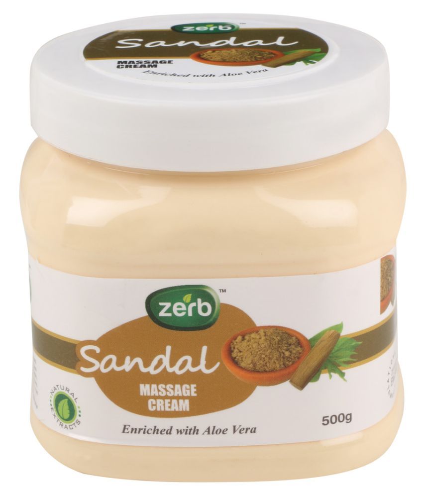 Zerb Sandal Massage Day Cream 500 gm Buy Zerb Sandal Massage Day Cream