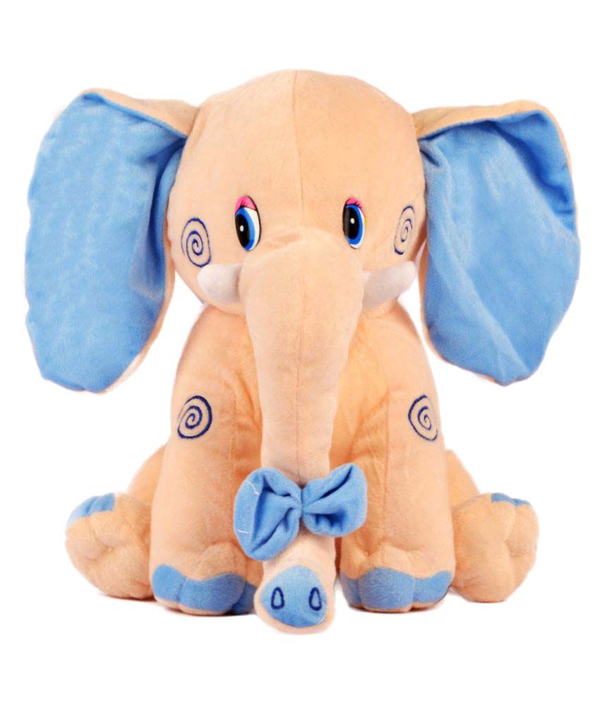 rainbow elephant plush