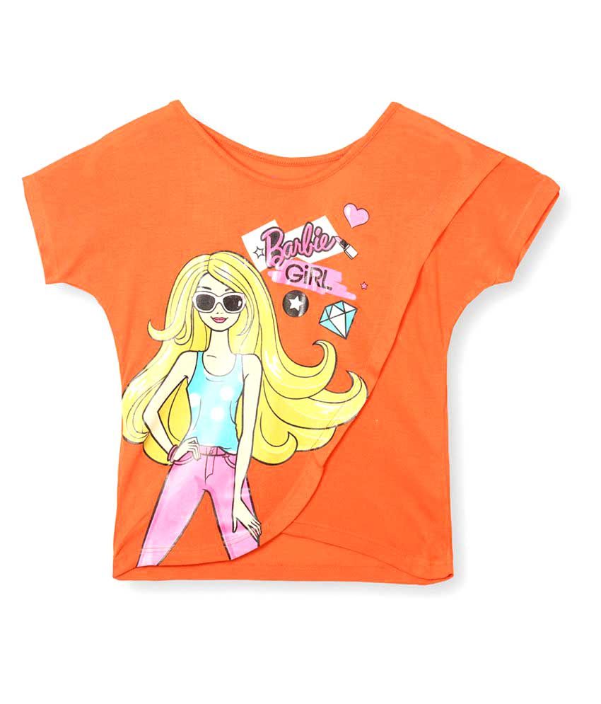 barbie printed t shirt