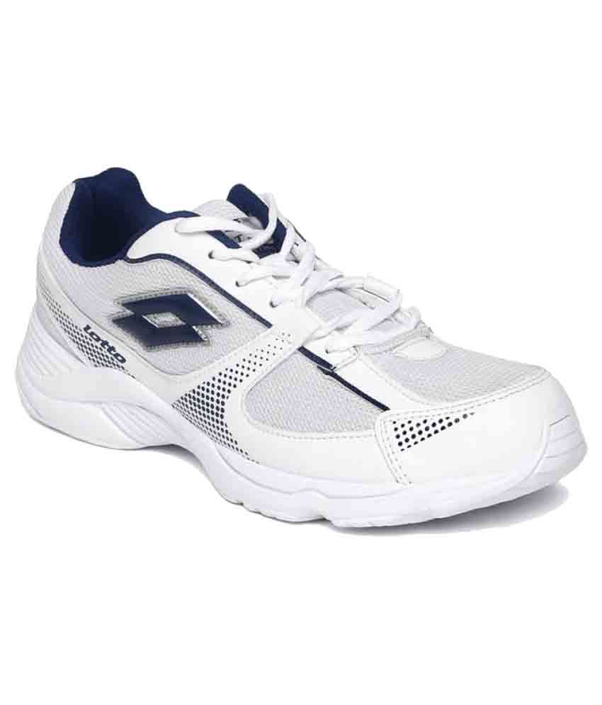 Lotto White Running Shoes - Buy Lotto White Running Shoes Online at ...