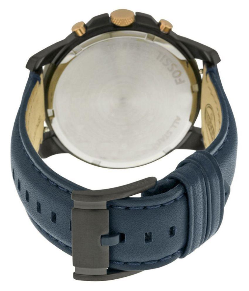 Fossil FS5061 Analog Blue Men's Watch - Buy Fossil FS5061 Analog Blue ...