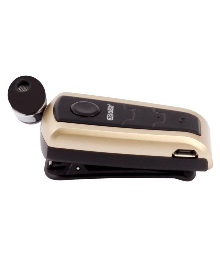 3g gold bluetooth headset