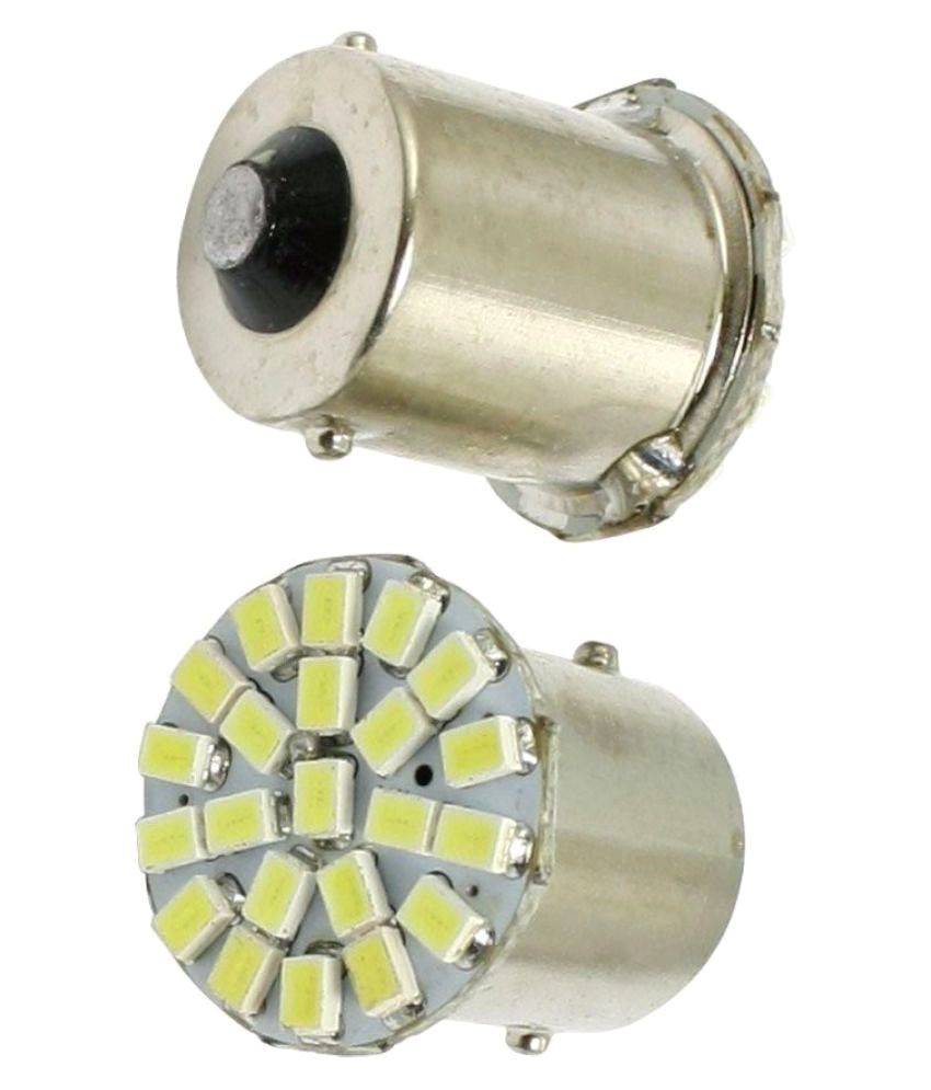     			Attractive Offer World White Bike Indicator Bulbs - Set of 2