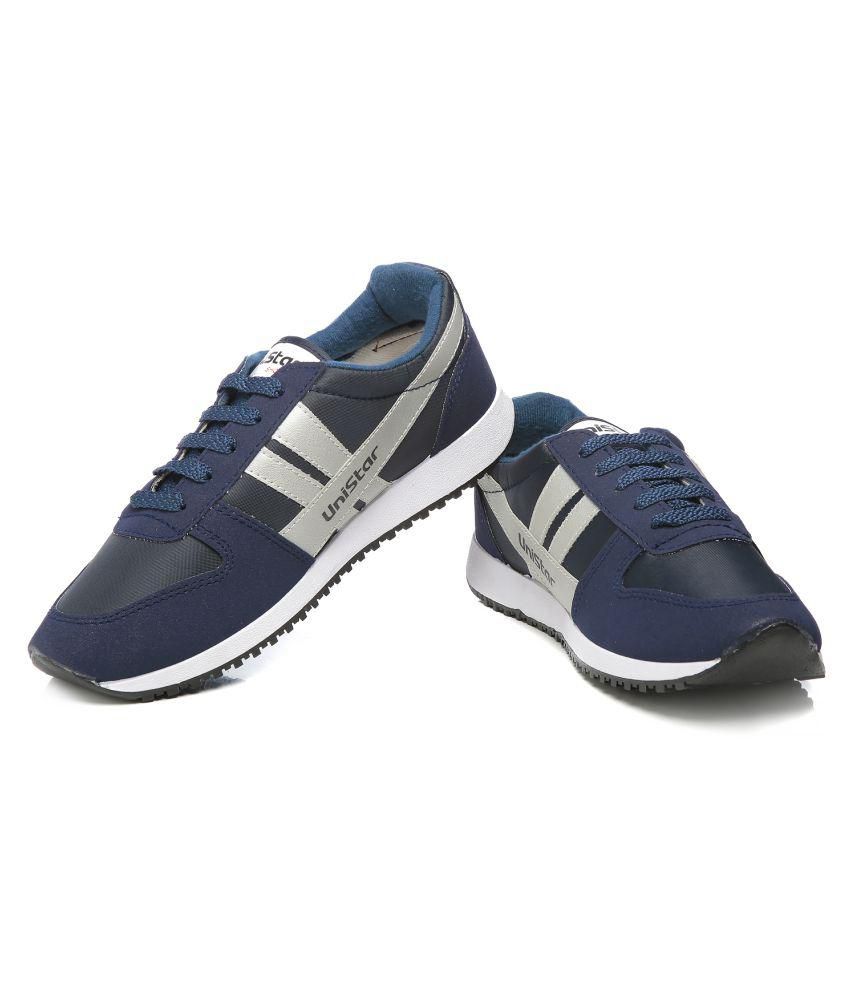 UniStar Blue Running Shoes - Buy UniStar Blue Running Shoes Online at ...