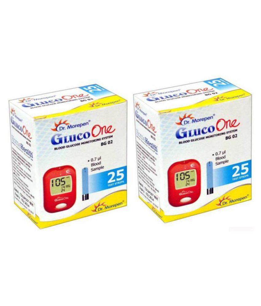Dr. Morepen 50 Test Strips for BG02 Exp12/2018 Buy Online