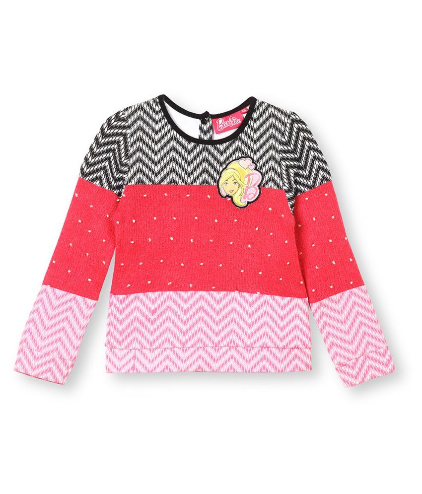 barbie graphic sweater