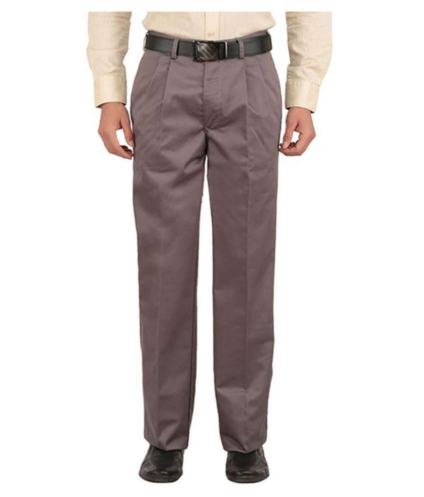 grey pleated trousers mens