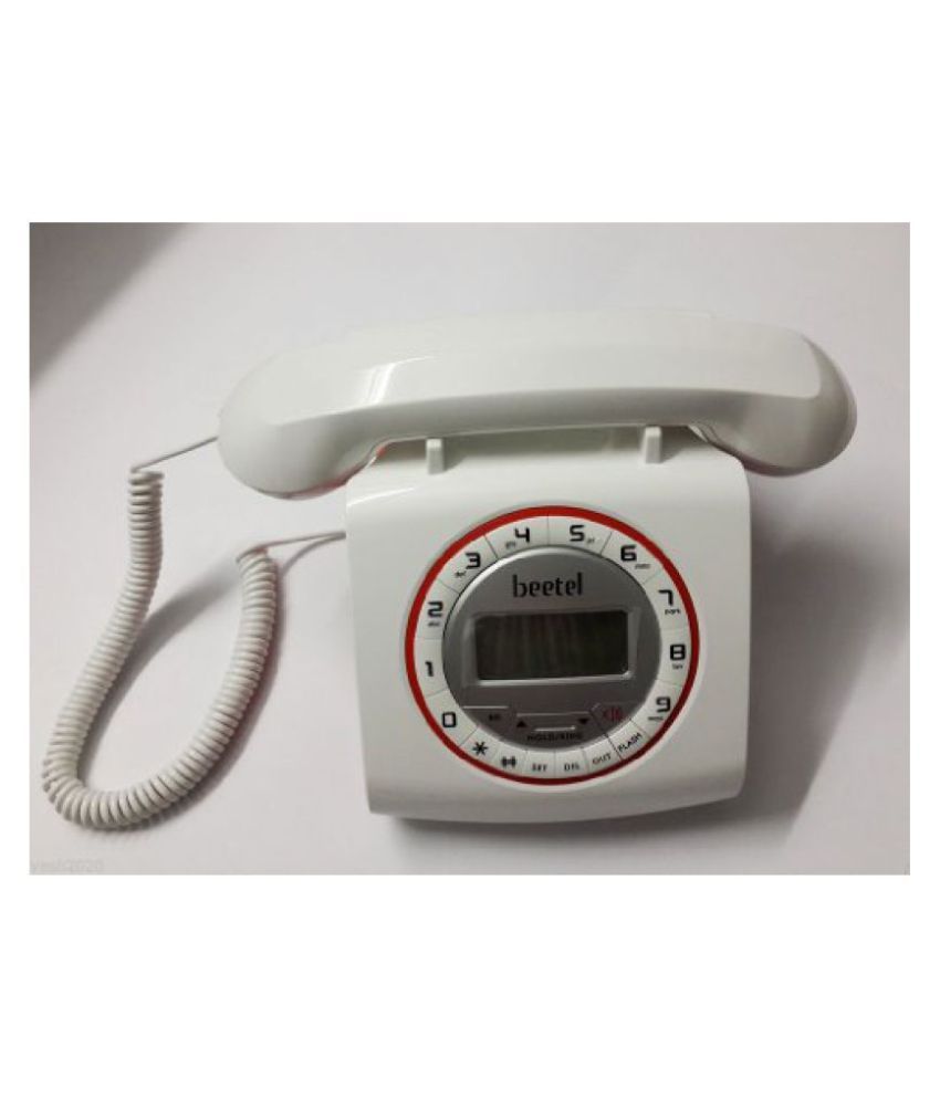 Buy BEETEL M73 STYLISH RETRO DESIGN LANDLINE PHONE