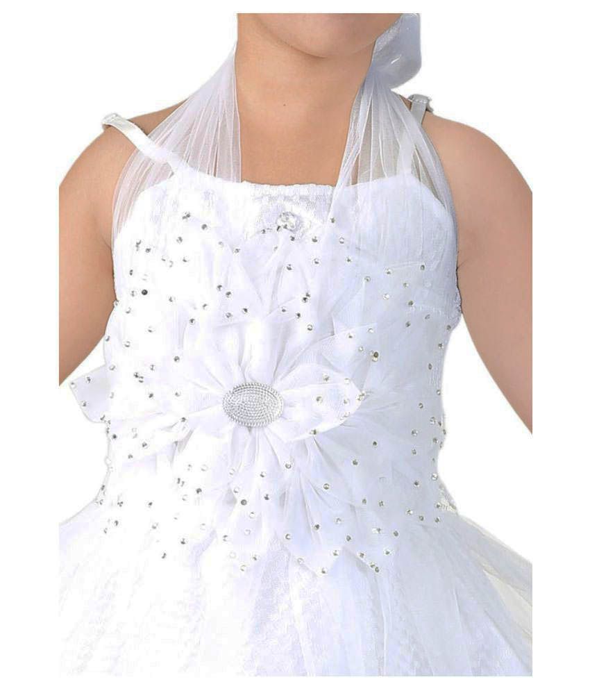 white frock net