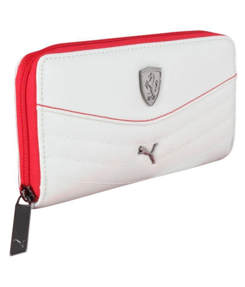 Buy Puma Ferrari White Faux Leather Box 