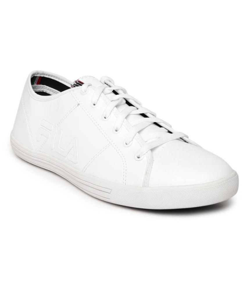 fila white shoes for women price