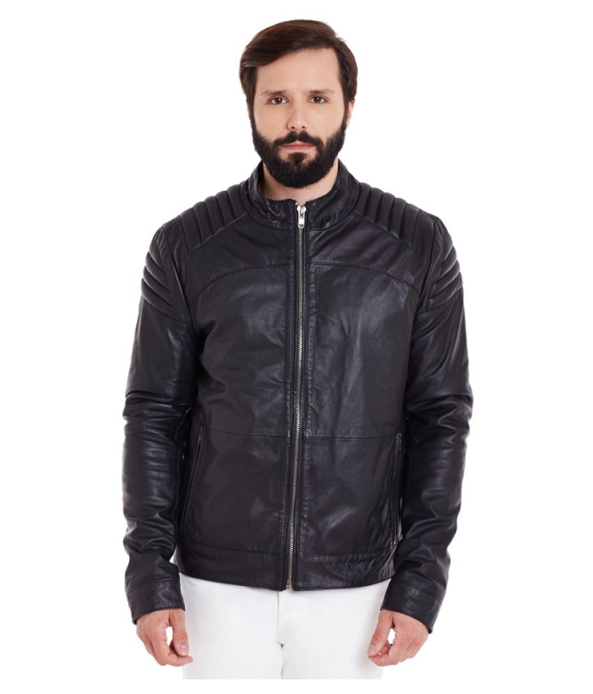 Magocci Black Leather Jacket Magocci Black Leather Jacket