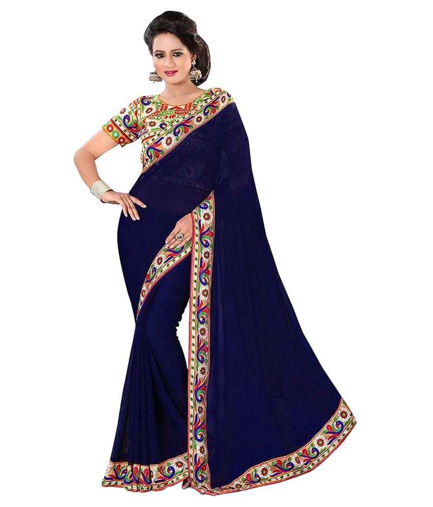 chiffon sarees online low price