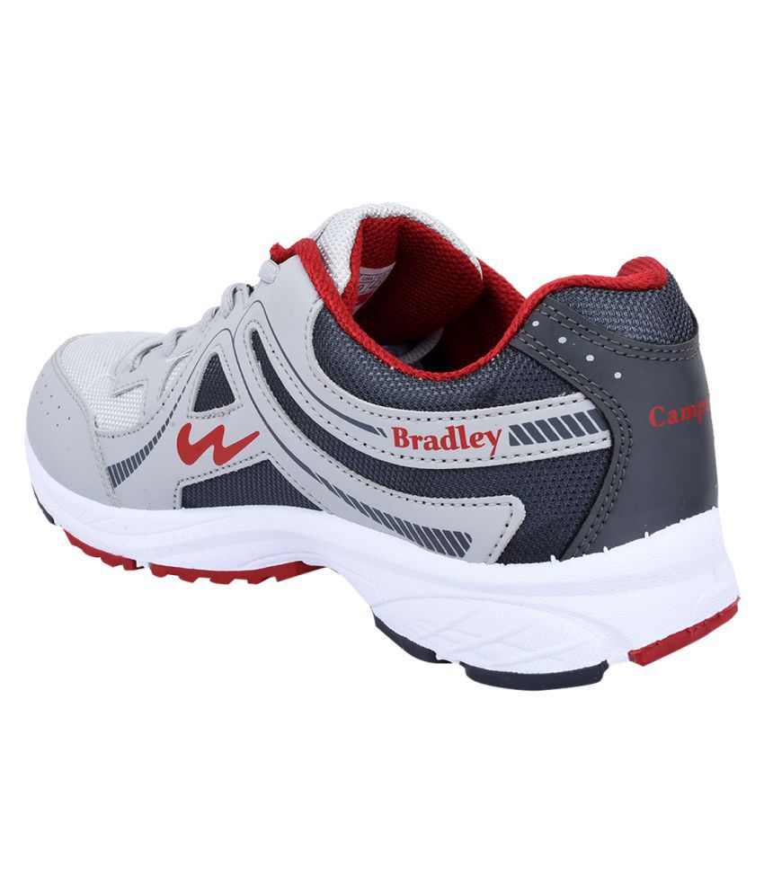 Campus BRADLEY Gray Running Shoes - Buy Campus BRADLEY Gray Running ...