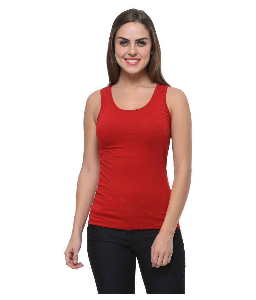 Frenchtrendz Cotton Lycra Tank Tops - Buy Frenchtrendz Cotton Lycra ...