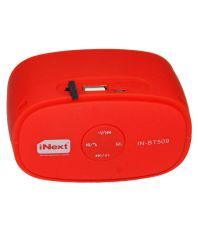 Inext IN - BT509 FM USD/ SD Player With Mic Mini Bluetooth Speaker