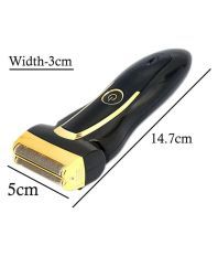 Jm Gemei Cordless Electric Rechargeable Mens Shaver with Trimmer - 68 Foil Shaver ( Assorted )