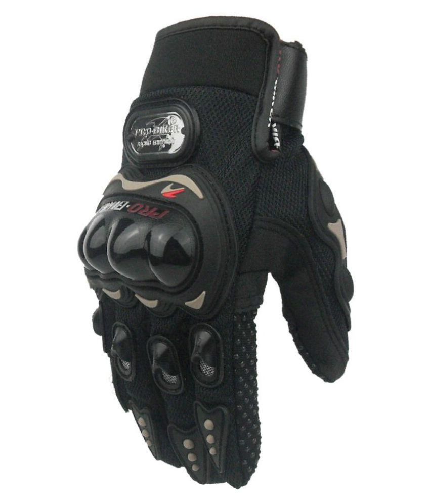 Bikers World Black Probikers Gloves For Royal Enfield Buy Bikers World 