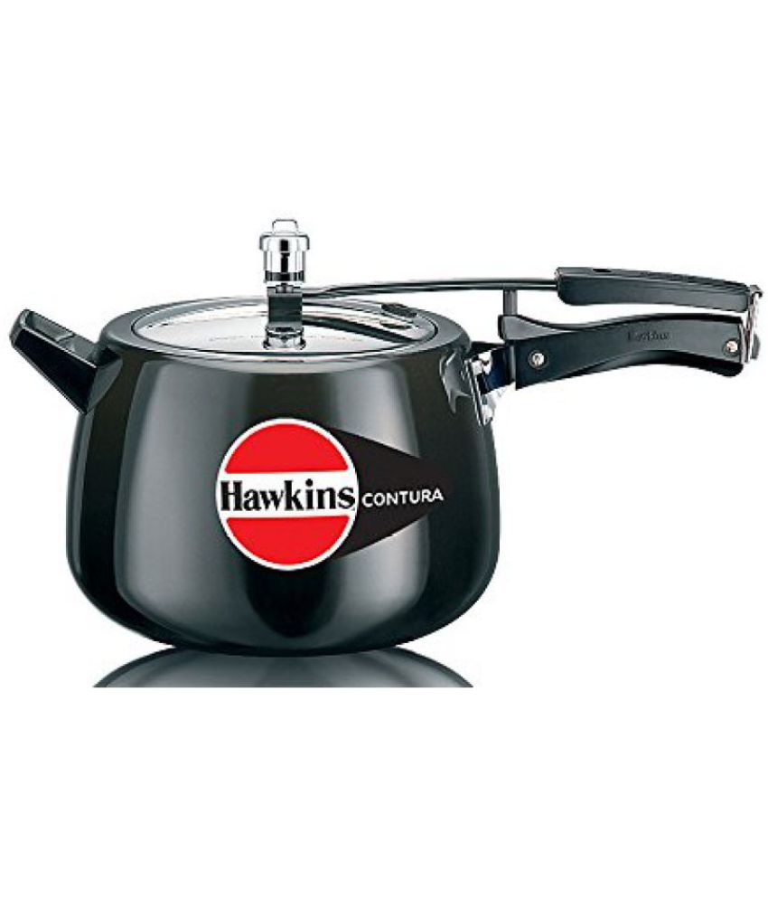 Hawkins Contura Hard Anodized Pressure Cooker, 6.5 Litres Buy Online at Best Price in India