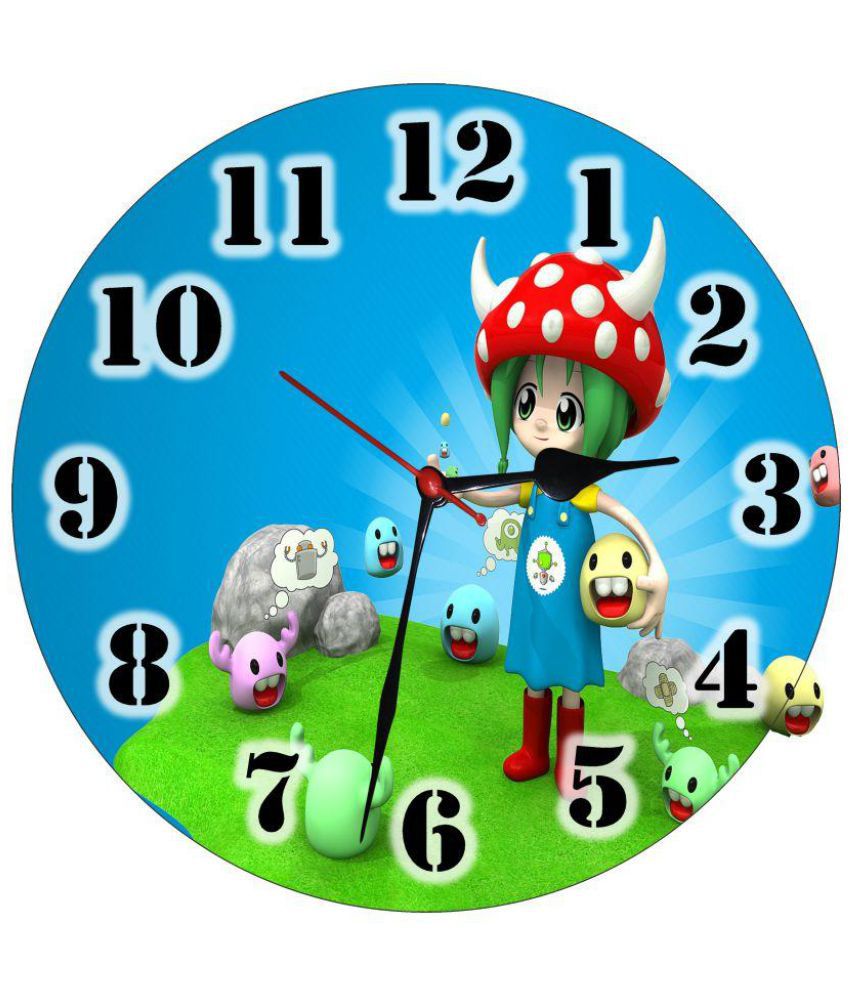 3D India Circular Analog Wall Clock - Animated Girl 30: Buy 3D India  Circular Analog Wall Clock - Animated Girl 30 at Best Price in India on  Snapdeal