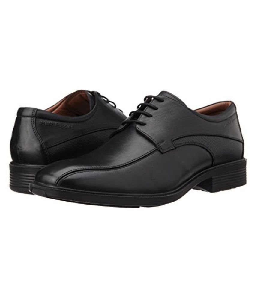 Hush Puppies Mens Black Leather Formal Shoes - 7 UK/India (41 EU)(824-6964) Price in India- Buy Hush Puppies Leather Formal Shoes - 7 UK/India (41 EU)(824-6964) Online at Snapdeal