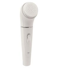 JM 5in1 Browns Rechargeable Ladies Woman Epilator Brush Massager Shaver Callus Remover - 71 Epilator ( White )