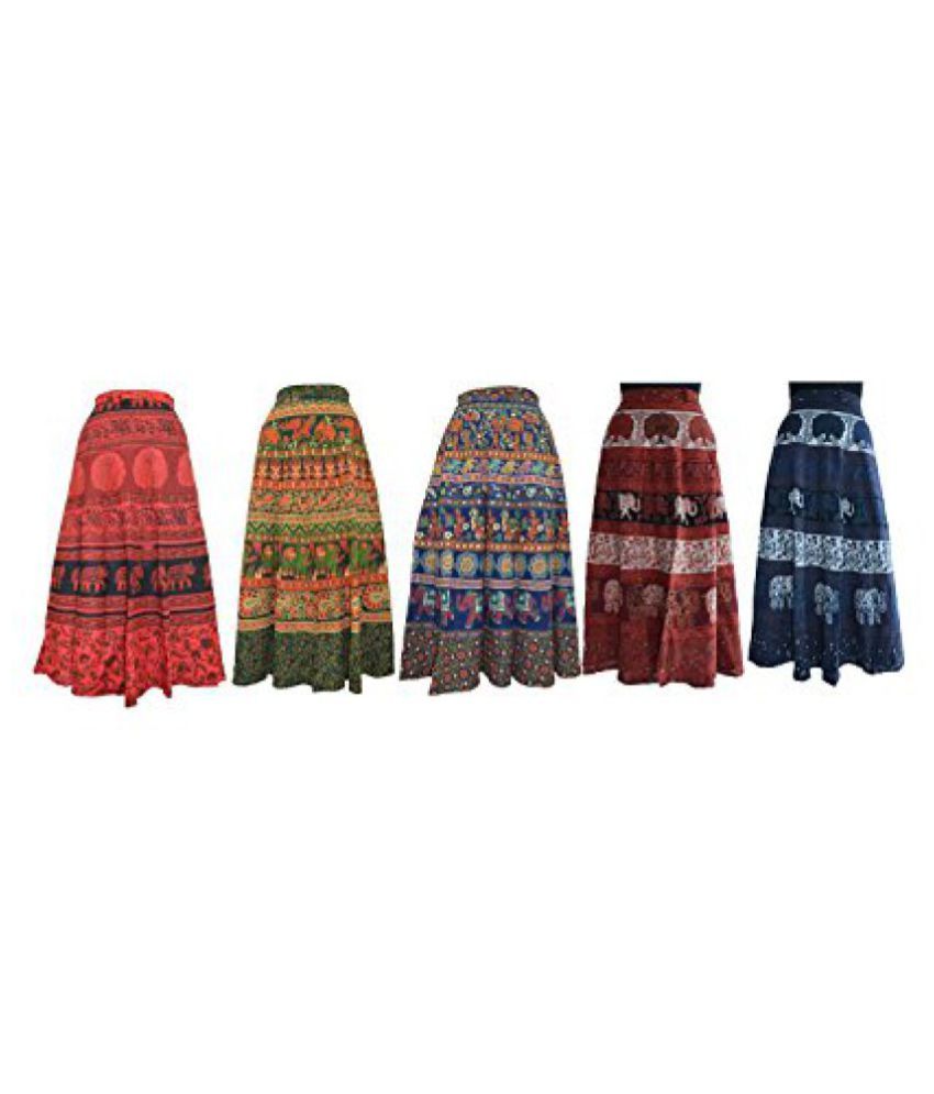 wrap around skirt combo