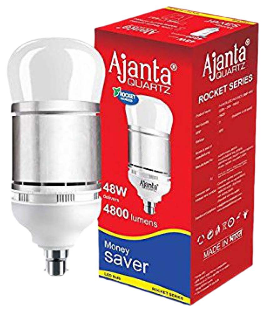 Ajanta Quartz 48W Single Led Bulbs Cool Day Light Buy Ajanta Quartz