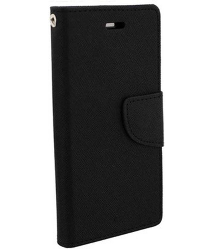 Vivo Y21 Flip Cover by MV Black Flip Covers Online at Low Prices