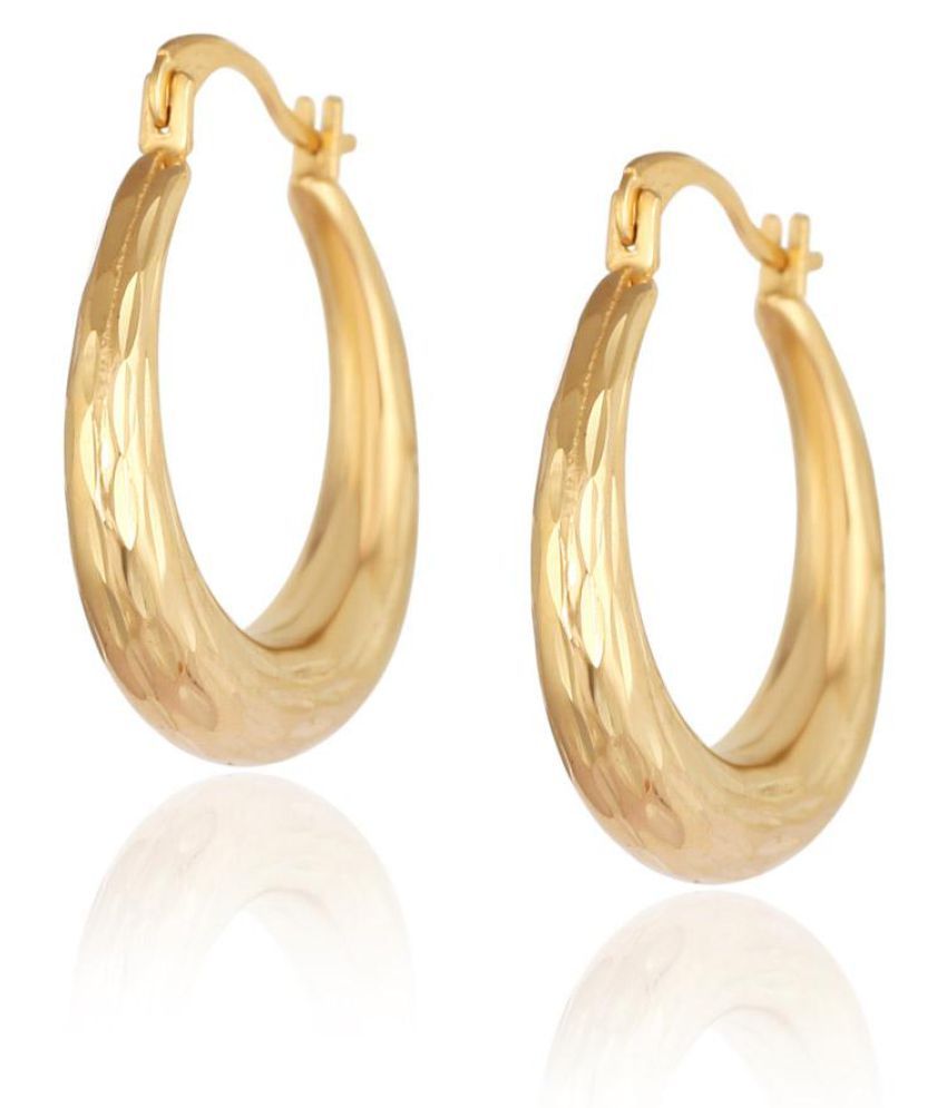 Hoop Golden Hoop Earrings - Buy Hoop Golden Hoop Earrings Online at ...