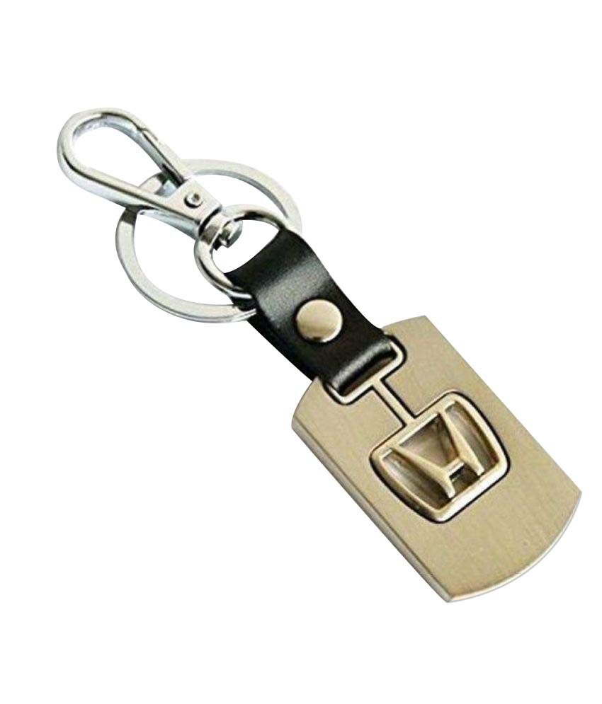 Autosun Metallic Keychain Honda Single Golden: Buy Autosun Metallic ...