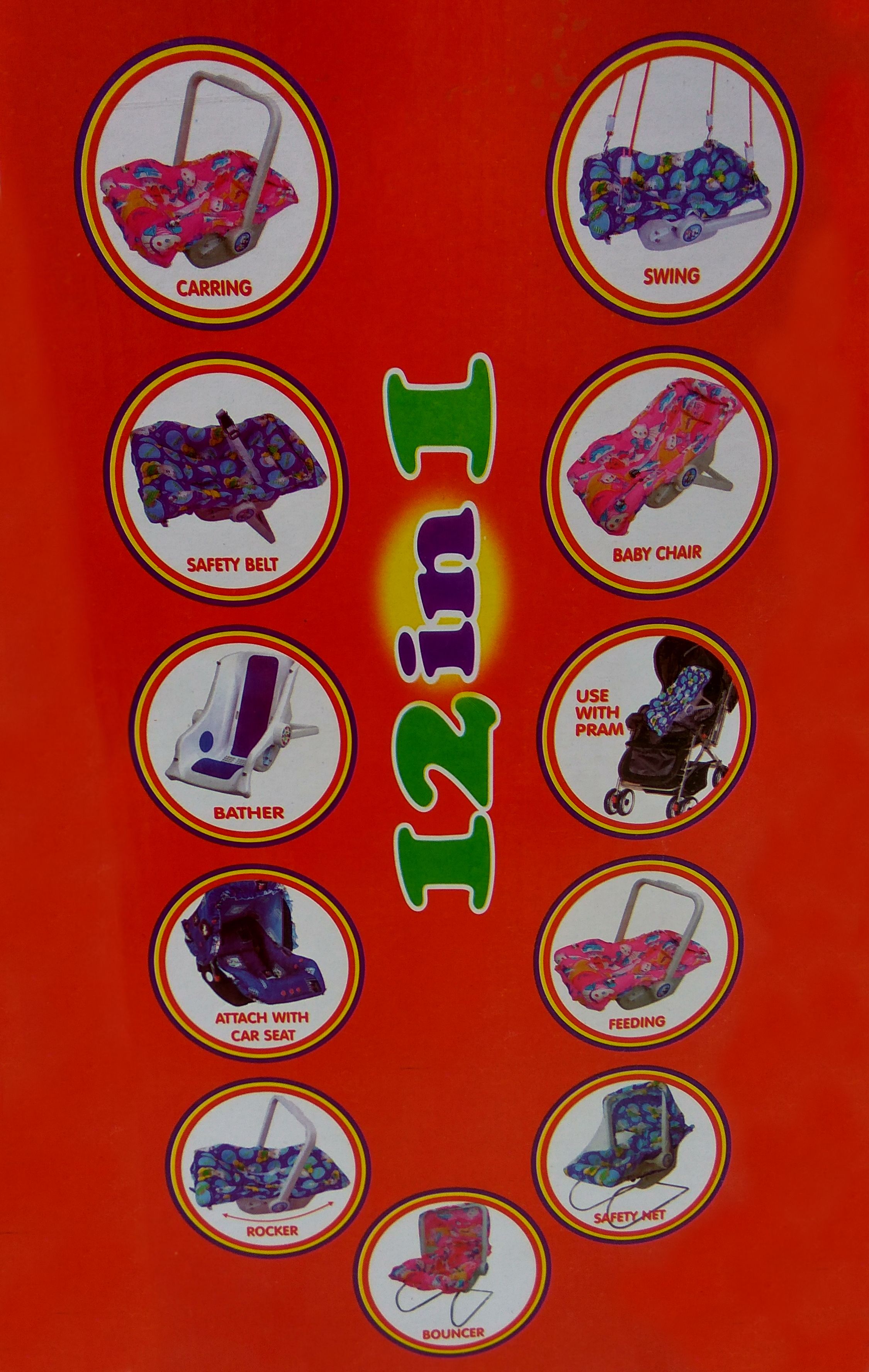 baby carry cot 12 in 1