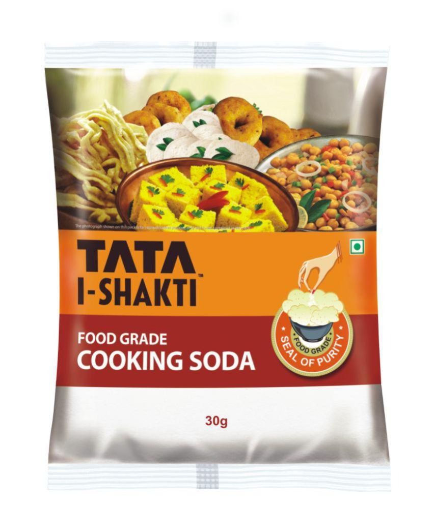 Tata I-Shakti Cooking Baking Soda 30 gm Pack of 10: Buy ...