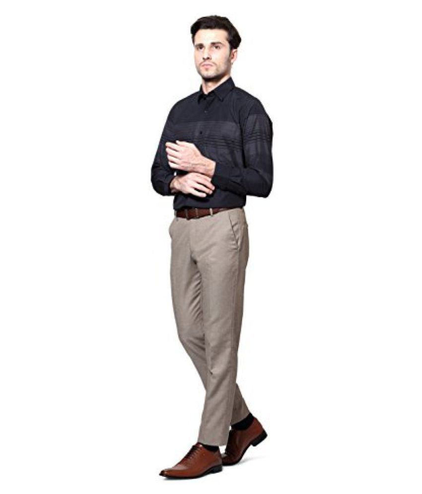 peter england black shirt price