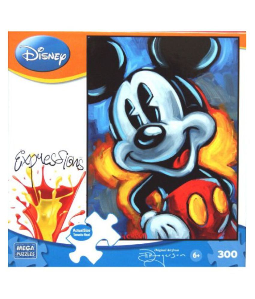 Disney Expressions Mickey 300 Piece Jigsaw Puzzle Buy Disney Expressions Mickey 300 Piece Jigsaw Puzzle Online At Low Price Snapdeal