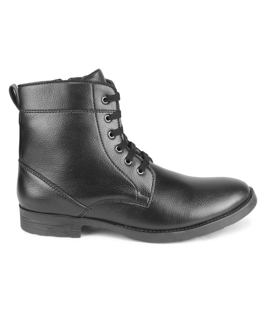 ShuBar Black Formal Boot - Buy ShuBar Black Formal Boot Online at Best ...