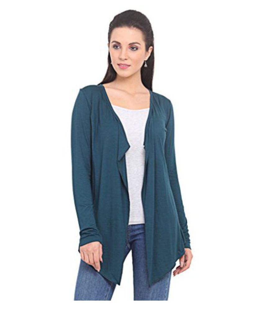 Her Cool Shrug - Green - Buy Her Cool Shrug - Green Online at Best ...