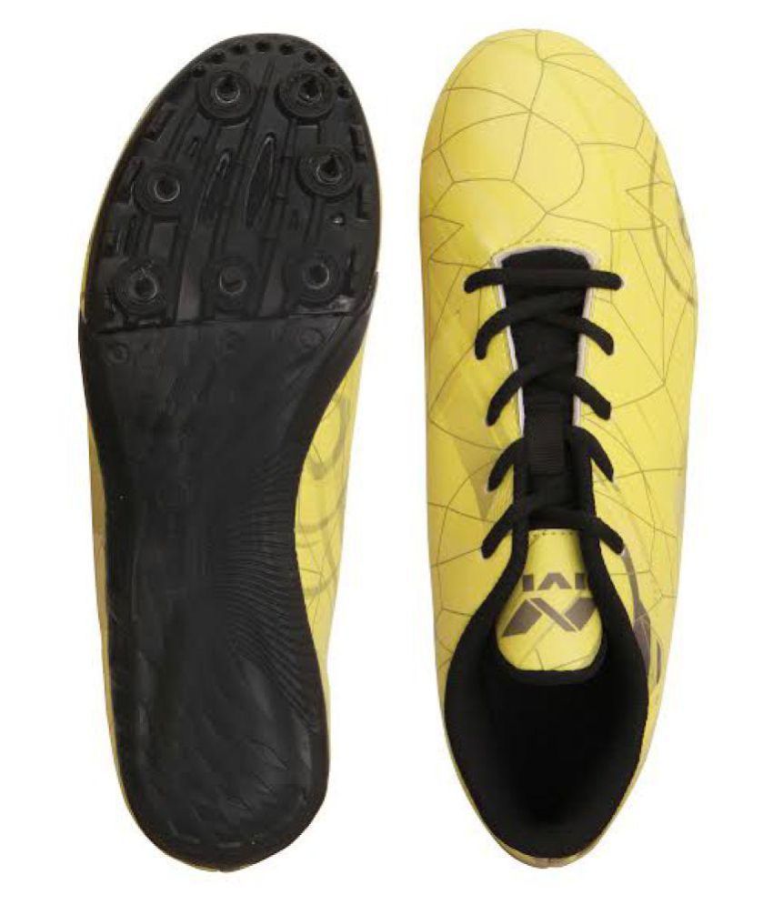Nivia Spirit Running Spikes Running Shoes Yellow - Buy Nivia Spirit ...