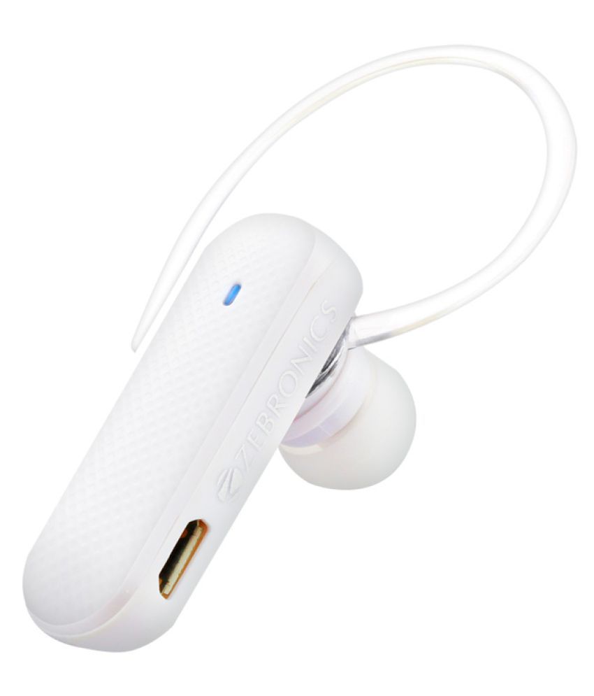     			Zebronics BH555 Wireless Bluetooth Headphone White