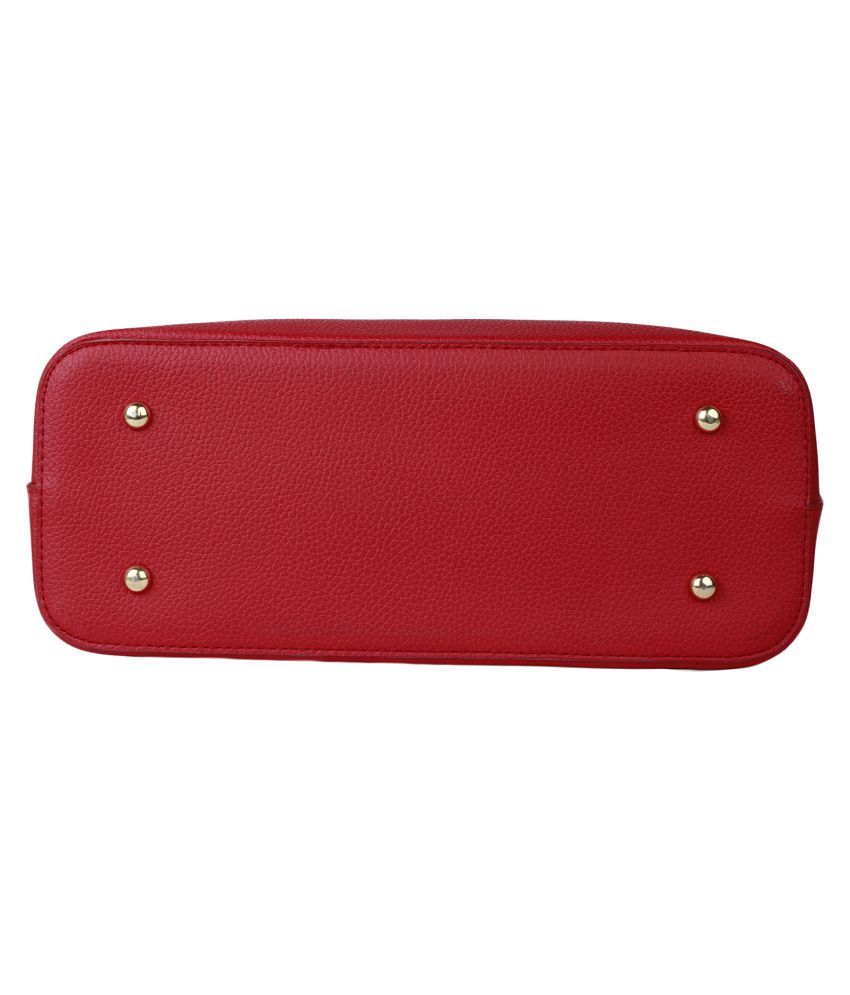 lino perros red handbag