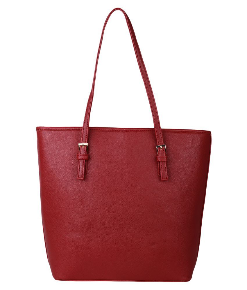 lino perros red handbag